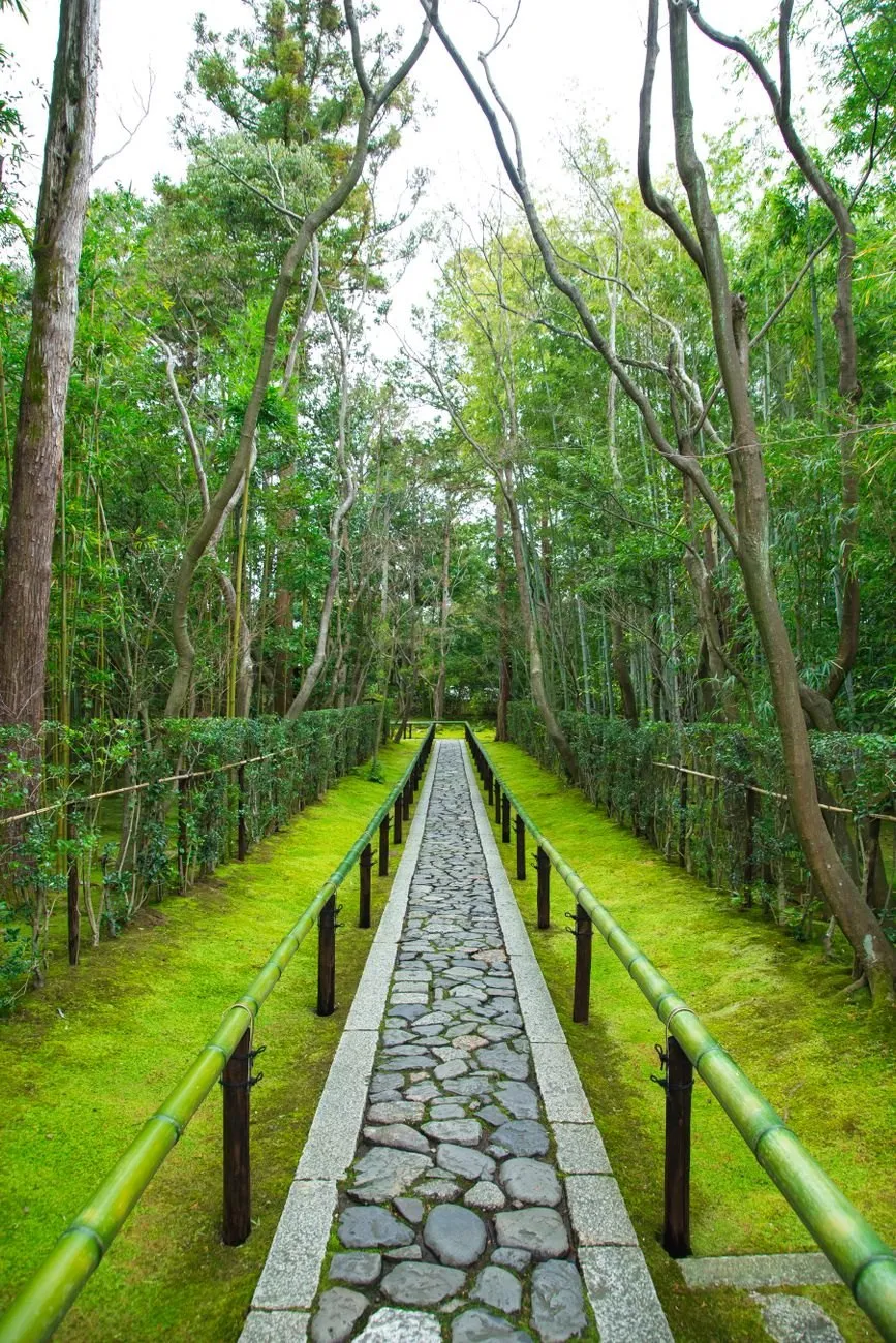 Opened at six, and I was the second one in — Kyoto